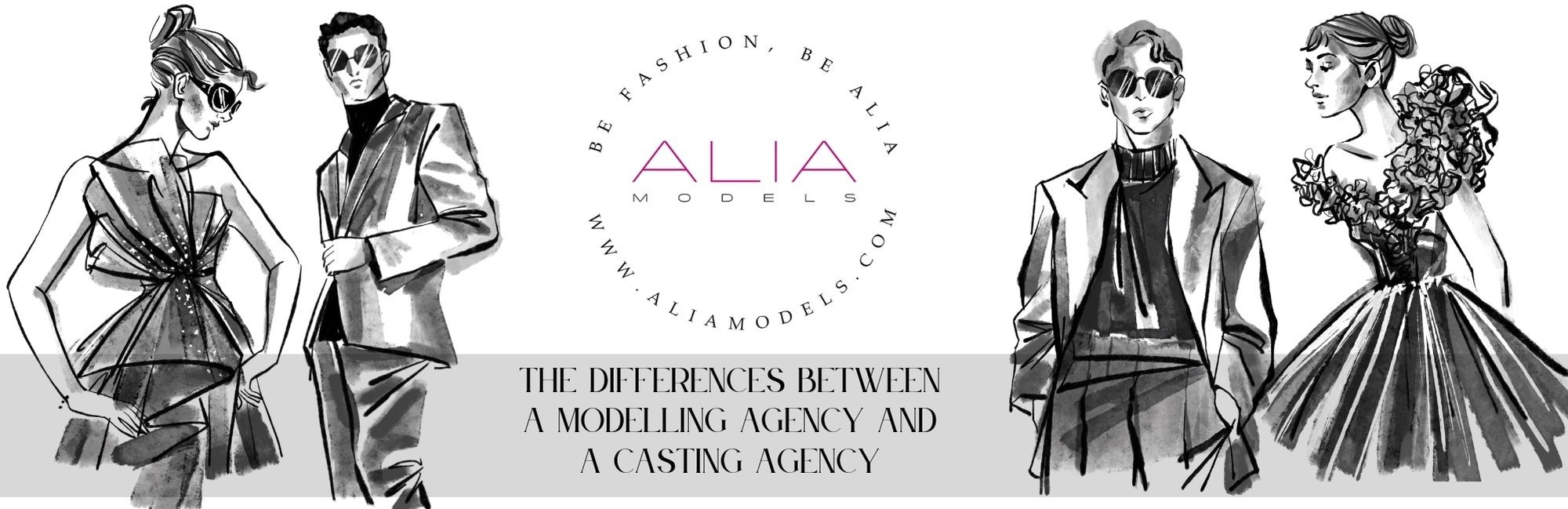 The differences between a modelling agency and a casting agency